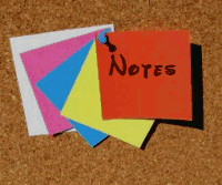 Notes to self
